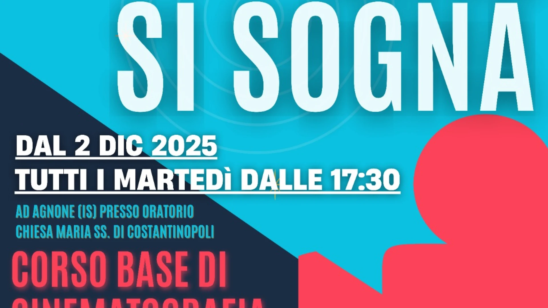 Aggreghia-moli, al via ad Agnone il corso di Cinematografia: iscrizioni aperte e gratuite.